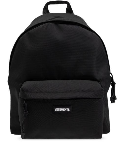 logo-appliqué backpack by VETEMENTS