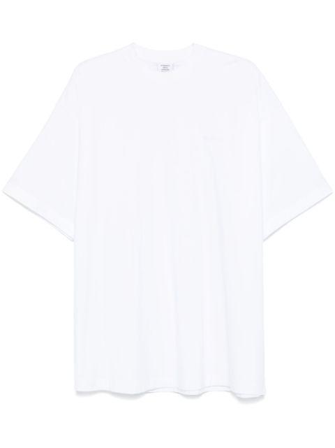 logo-embroidered T-shirt by VETEMENTS