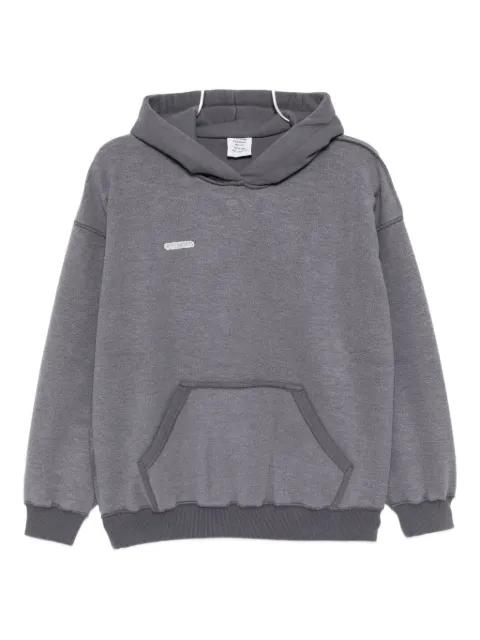 logo-embroidered hoodie by VETEMENTS