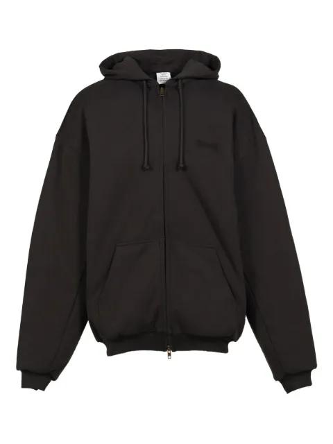 logo-embroidered jacket by VETEMENTS