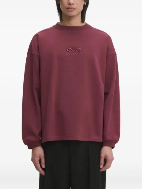 logo-embroidered sweatshirt by VETEMENTS