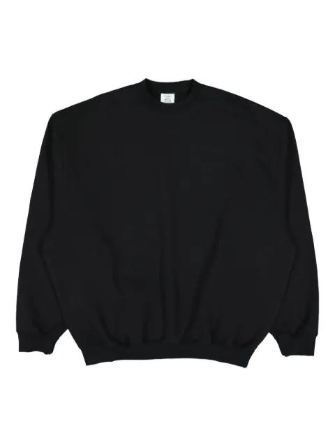 logo-embroidered sweatshirt by VETEMENTS
