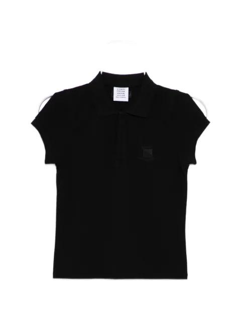 logo-embroidered top by VETEMENTS