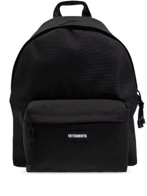 logo-patch backpack by VETEMENTS