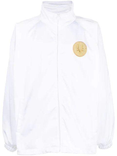 logo-patch sport jacket by VETEMENTS