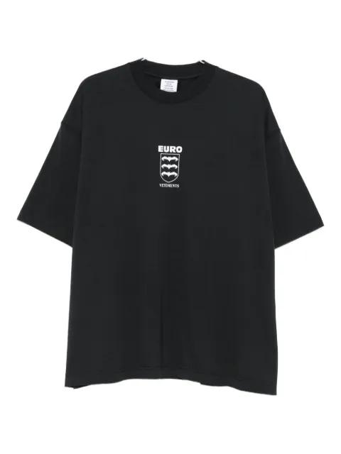 logo-print T-shirt by VETEMENTS