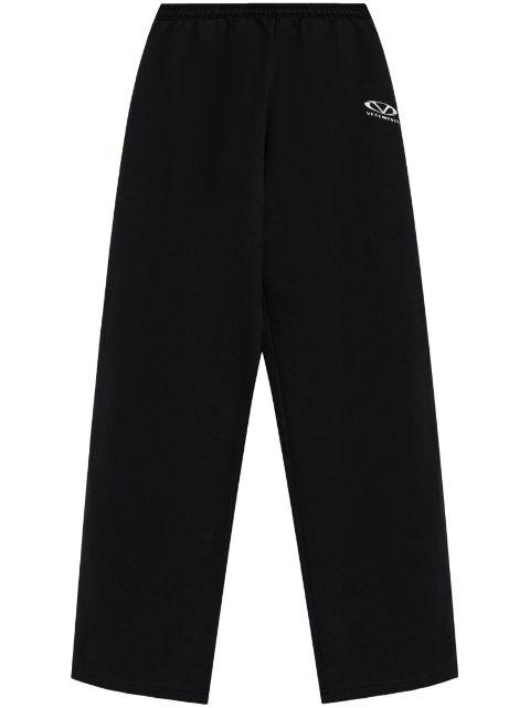 logo-print cotton pants by VETEMENTS