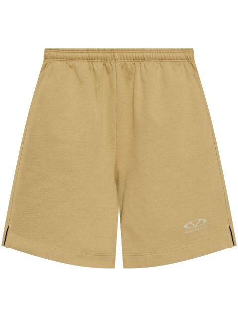 logo-print shorts by VETEMENTS
