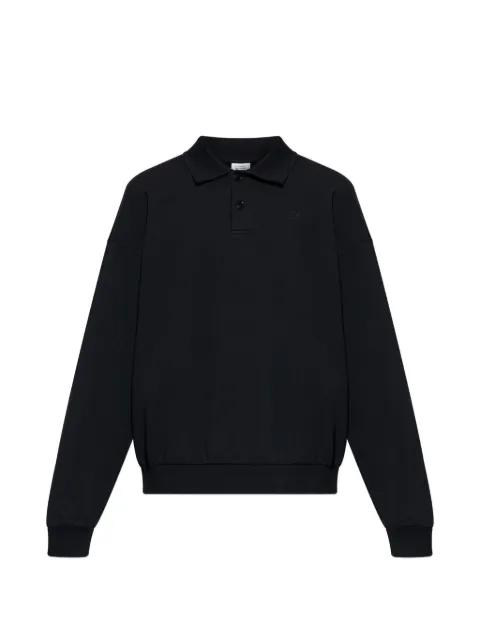 long-sleeve buttoned polo shirt by VETEMENTS
