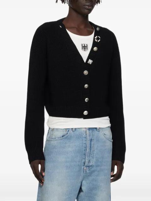 mini button-up cardigan by VETEMENTS