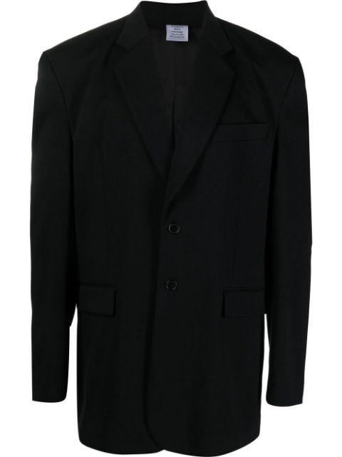 oversize single-breasted blazer by VETEMENTS