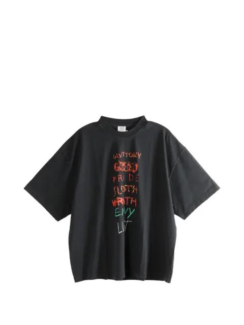 print T-shirt by VETEMENTS