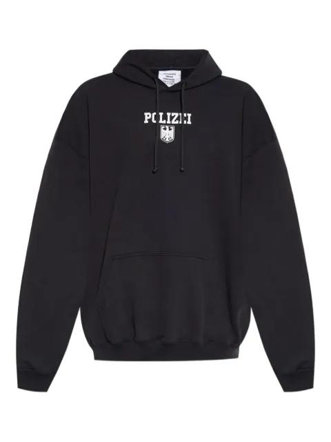 printed hoodie by VETEMENTS