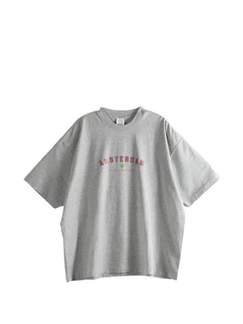 raw-hem T-shirt by VETEMENTS