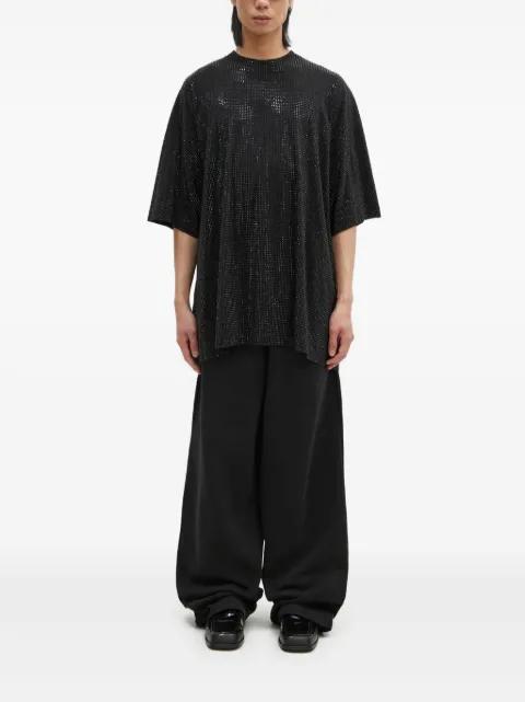 rhinestone-embellished T-shirt by VETEMENTS