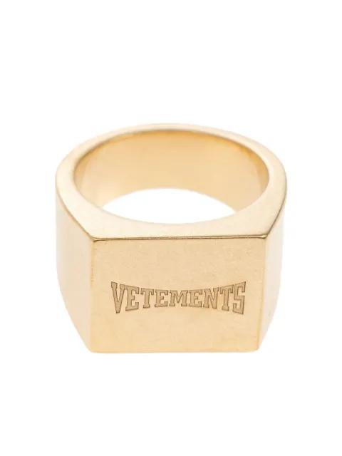 square-signet ring by VETEMENTS