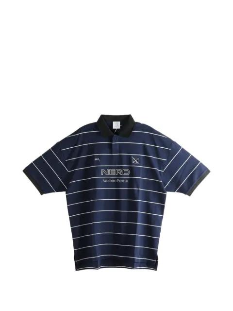 striped polo shirt by VETEMENTS