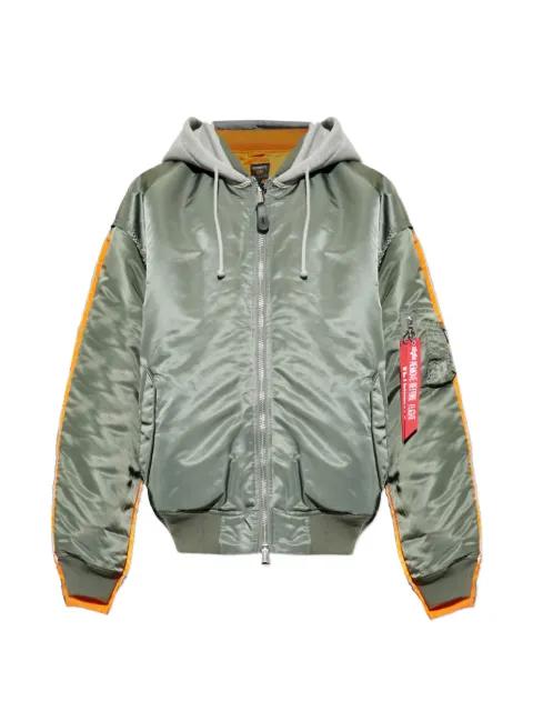 x Alpha Industries hoodied bomber jacket by VETEMENTS