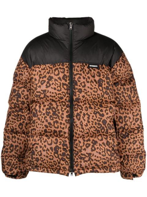 zip-fastening padded jacket by VETEMENTS