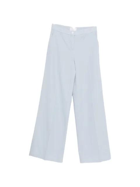 pressed crease palazzo pants by VIA MASINI 80