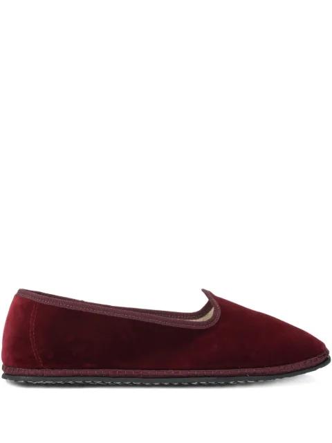 Bordeaux texture slippers by VIBI VENEZIA