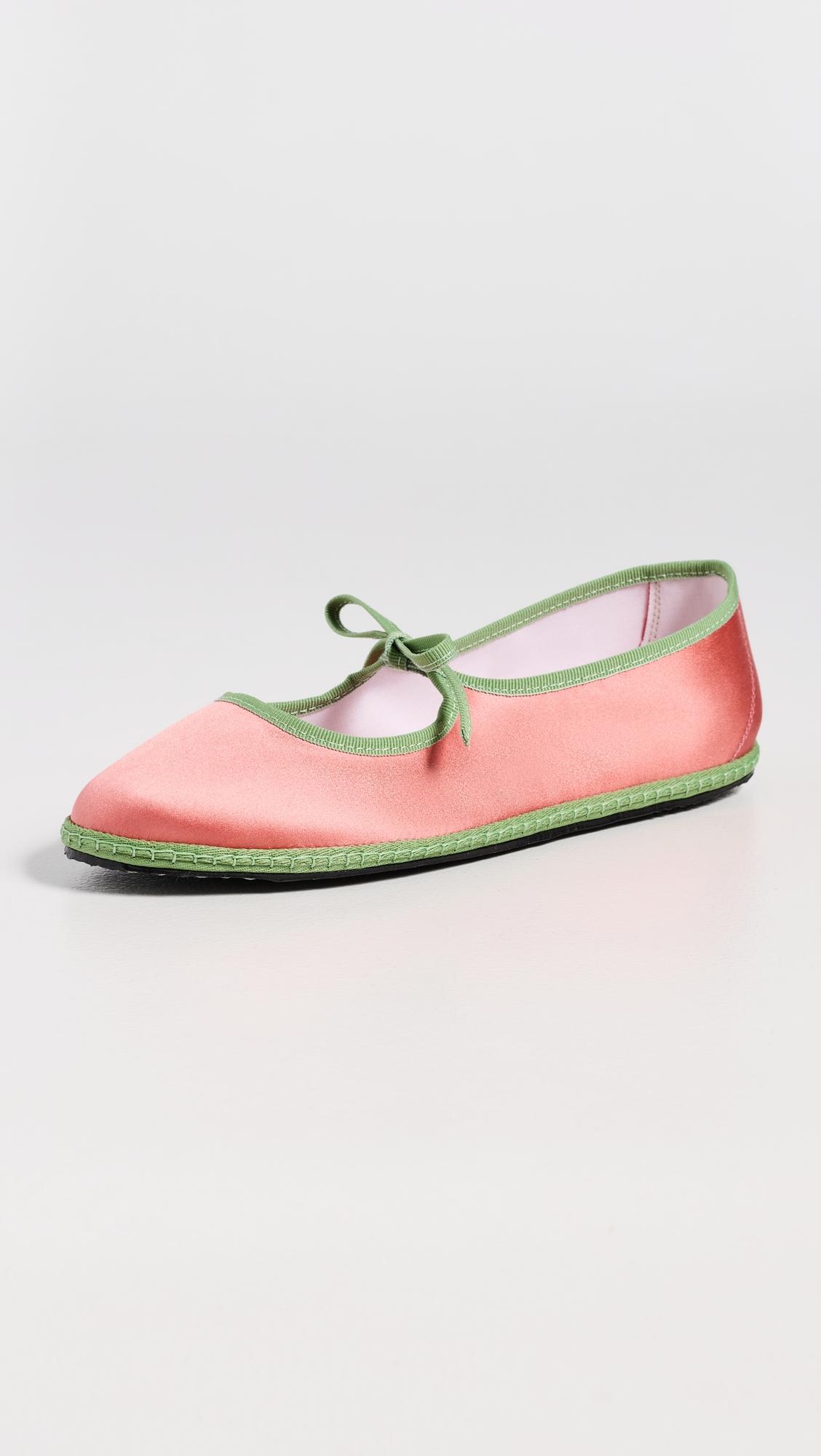 Brigitte Silk Mary Jane Flats by VIBI VENEZIA
