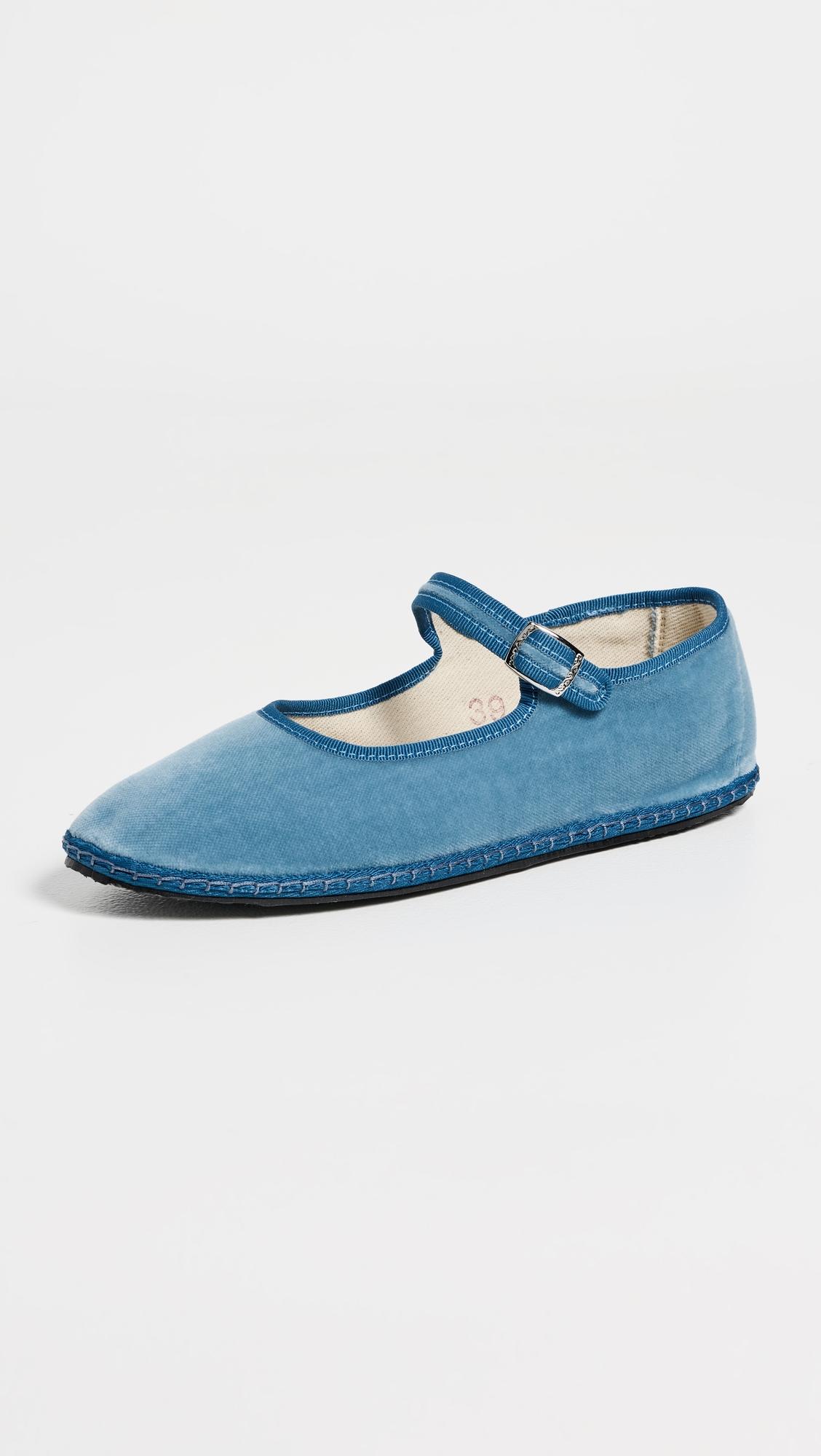 Velvet Mary Janes by VIBI VENEZIA