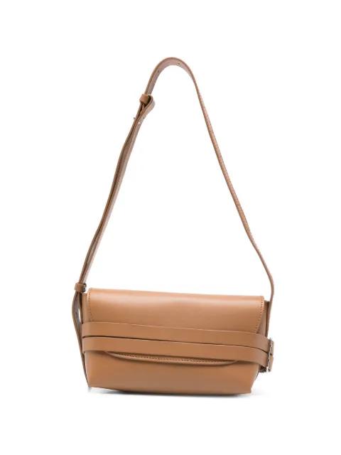 buckle leather shoulder bag by VIC MATIE