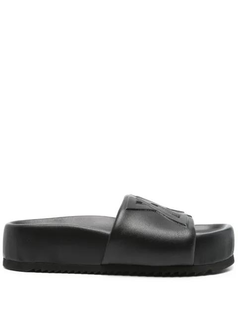 leather slides by VIC MATIE
