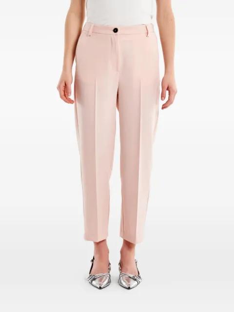 pressed-crease tailored trousers by VICOLO