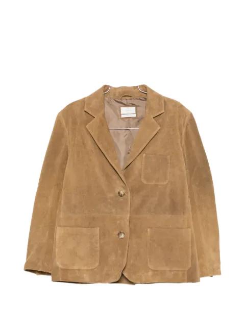 suede blazer by VICOLO