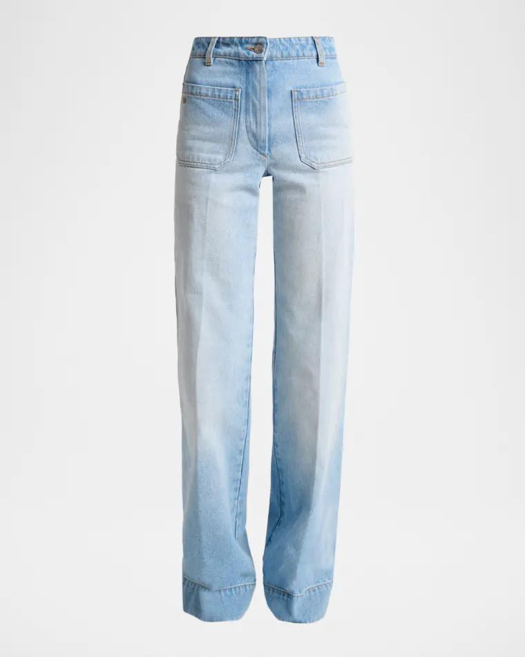 Alina Front Pocket Flare Jeans by VICTORIA BECKHAM