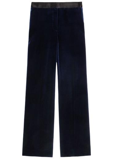 Alina flared-leg velvet trousers by VICTORIA BECKHAM