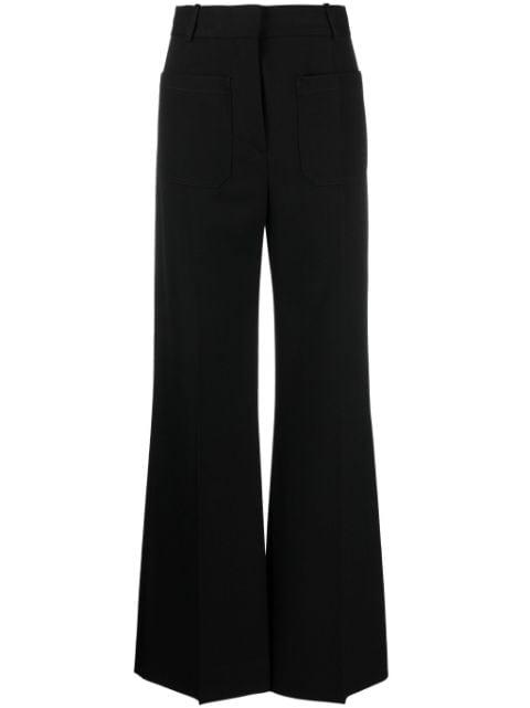 Alina flared tailored trousers by VICTORIA BECKHAM