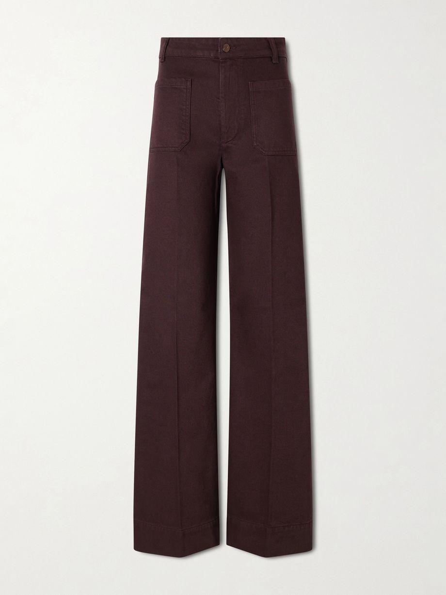 Alina high-rise wide-leg jeans by VICTORIA BECKHAM