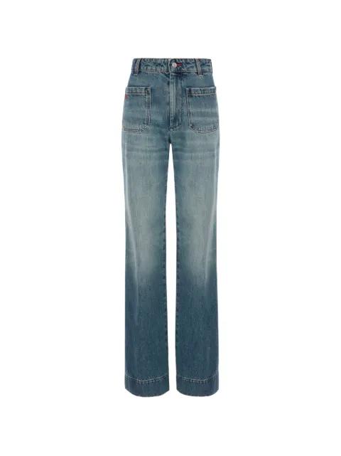 Alina patch-pocket jeans by VICTORIA BECKHAM