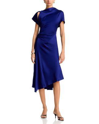 Asymmetric Twist Dress by VICTORIA BECKHAM