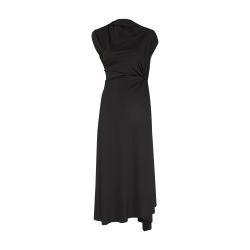 Asymmetric drape midi dress by VICTORIA BECKHAM