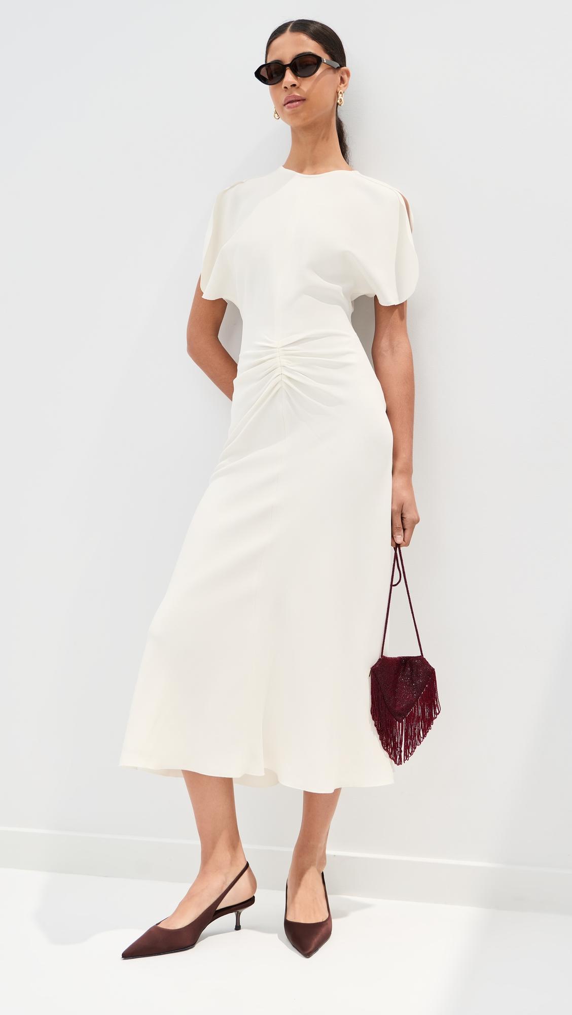 Bela Midi Dress by VICTORIA BECKHAM
