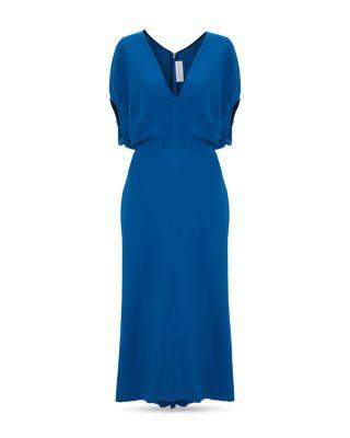 Blouson Sleeve Midi Dress by VICTORIA BECKHAM