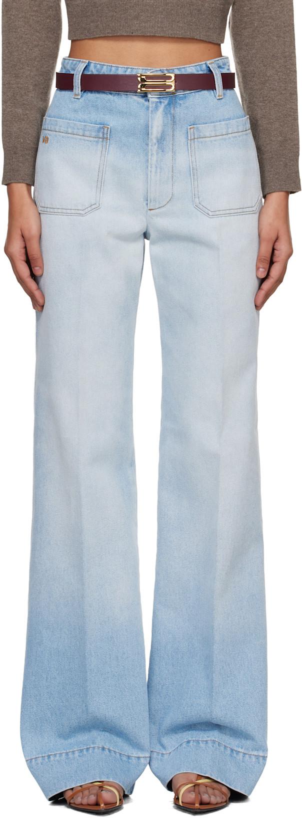 Blue Alina Jeans by VICTORIA BECKHAM