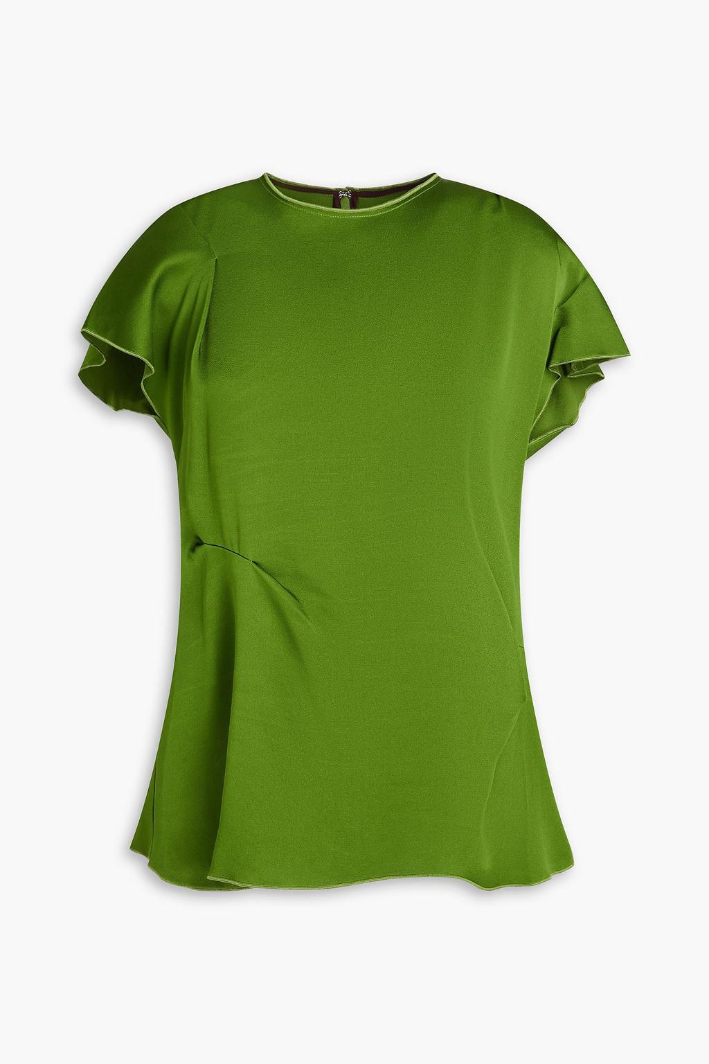 Crepe de chine top by VICTORIA BECKHAM