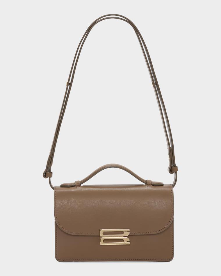 Dorian Small B-Lock Leather Shoulder Bag by VICTORIA BECKHAM