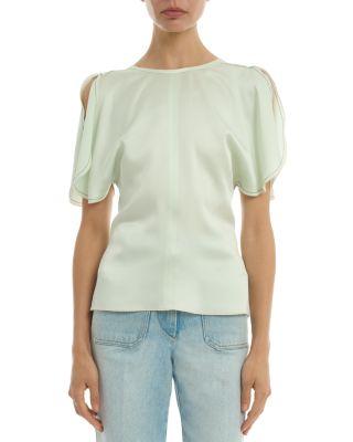 Draped Sleeve Top by VICTORIA BECKHAM