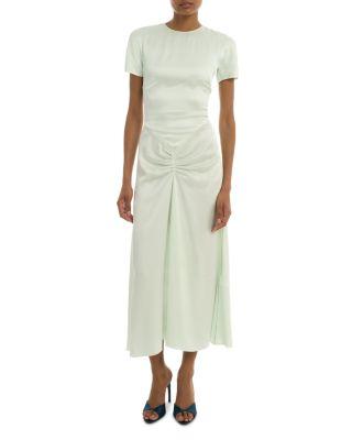 Gathered T-Shirt Midi Dress by VICTORIA BECKHAM