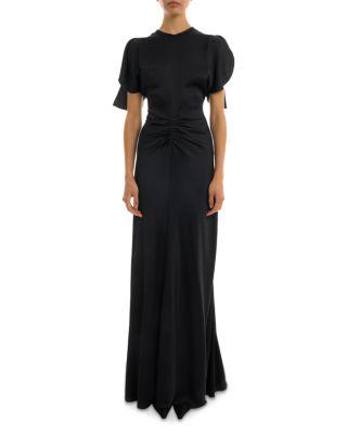 Gathered Waist Floor Length Dress by VICTORIA BECKHAM