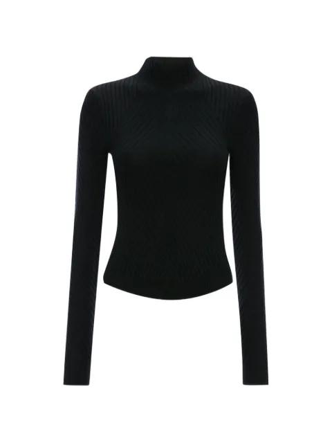 Georgia ribbed-knit sweater by VICTORIA BECKHAM