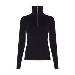 Half zip turtleneck sweater by VICTORIA BECKHAM