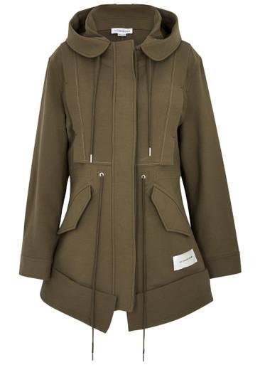 Hooded cotton parka by VICTORIA BECKHAM