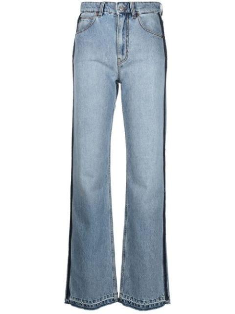 Julia high-waisted straight jeans by VICTORIA BECKHAM